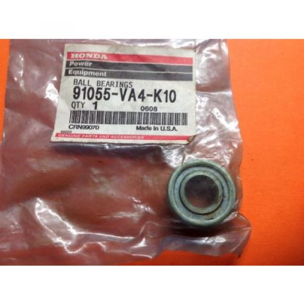 HONDA Bearing Radial Ball Part # 91055-VA4-K10    Made in USA #1 image