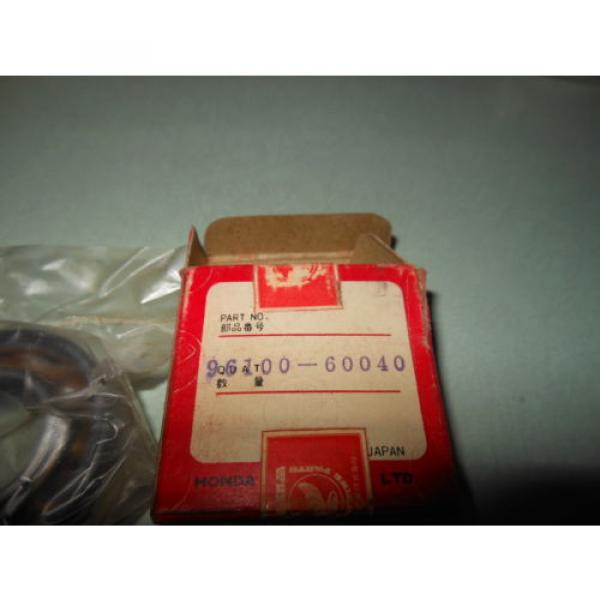 NOS Honda Bearing Radial Ball CA72 CA200 QA50 CBX TRX (6004) # 96100-60040 #2 image