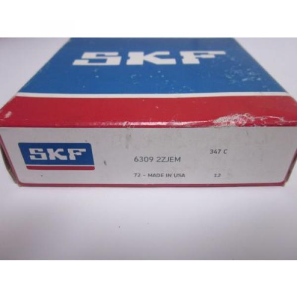 SKF Shielded- Deep Groove Radial Ball Bearing 6309 2ZJEM #2 image