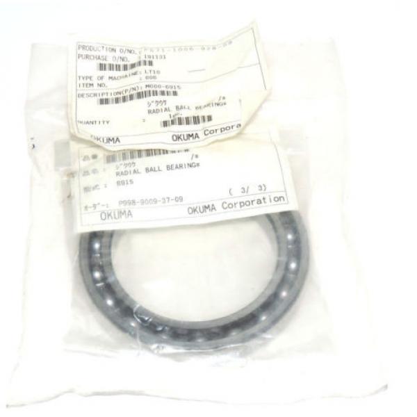 NEW OKUMA/NTN M000-6915 RADIAL BALL BEARING M0006915 #1 image