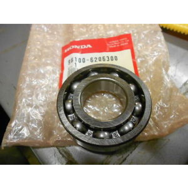 B6 NEW OEM HONDA RADIAL BALL BEARING (6206) 96100-62063-00 MANY APPLICATIONS #1 image