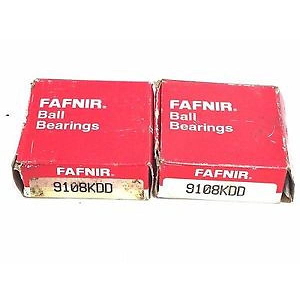 2 NEW FAFNIR 9108KDD RADIAL BALL BEARINGS #1 image