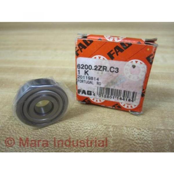 Fag 6200.2ZR.C3 Radial Ball Bearing 1K #2 image