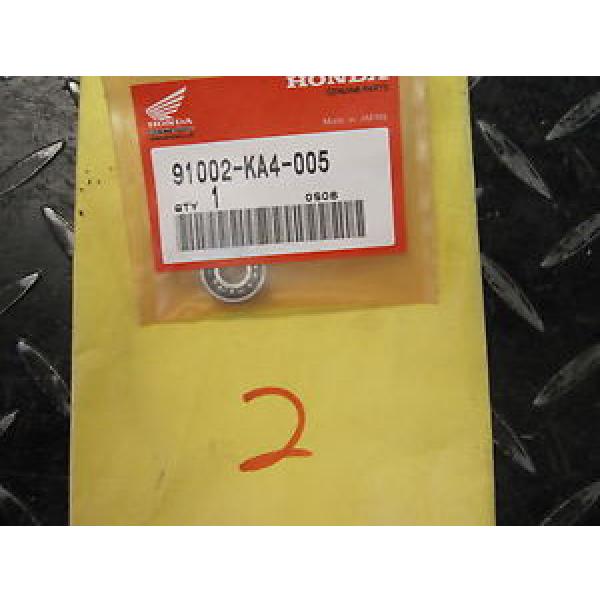 NOS OEM Honda CR125 CR250 CR500 Radial Ball Bearing 91002-KA4-005 #1 image