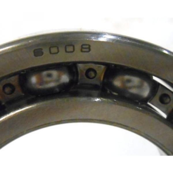 NTN, RADIAL DEEP GROOVE BALL BEARING, 6008, 40 X 68 X 15 MM, OPEN, STEEL CAGE #3 image