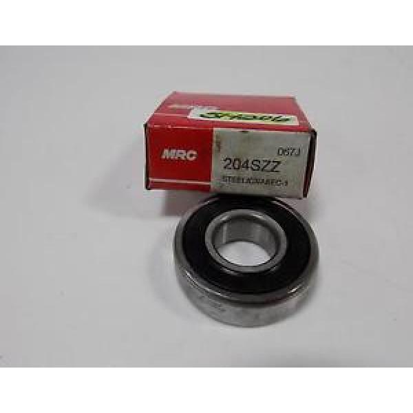 MRC SINGLE ROW RADIAL BEARING 204SZZ NIB #1 image