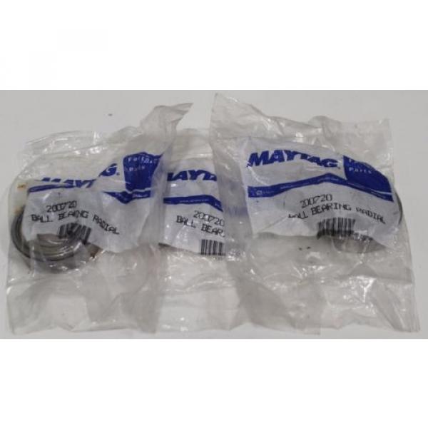 Lot of (3) Maytag Radial Washer Ball Bearing 200720 #1 image