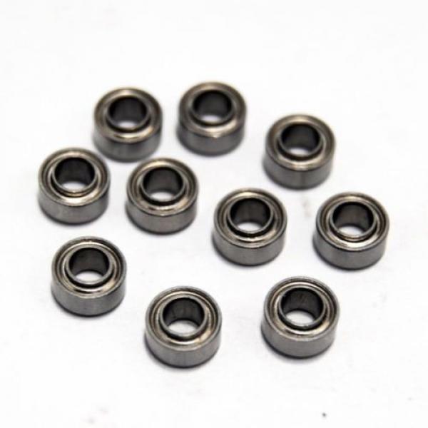 SR144ZZEE Stainless Steel Radial Ball Bearing set of 10 #1 image