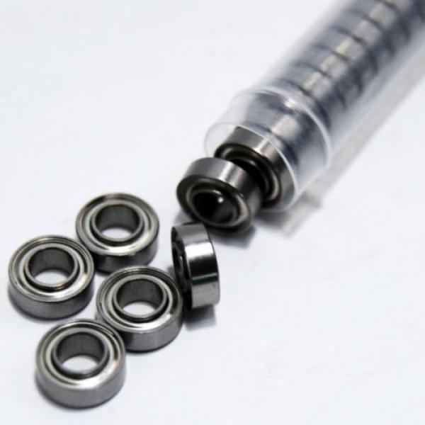 SR166ZZEE Stainless Steel Radial Ball Bearing set of 10 #3 image