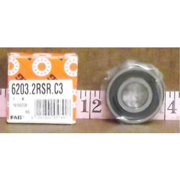 1 NEW FAG 6203.2RSR.C3 RADIAL BALL BEARING ***MAKE OFFER*** #1 image