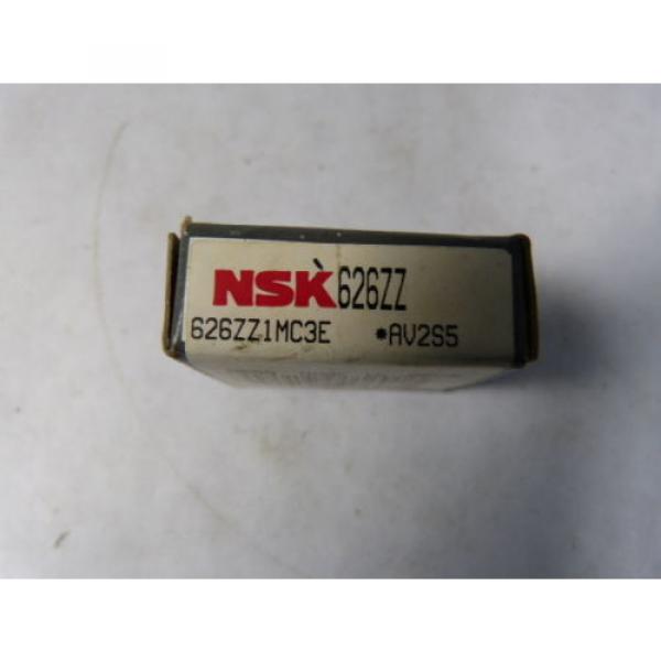 NSK 626ZZ Bearing Miniature Shieled Radial Ball 6 X 19 X 6 MM ! NEW ! #3 image