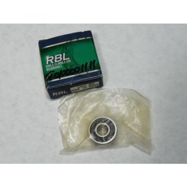 RBI 1602-2RS Sealed Radial Ball Bearing 1/4&#034; Bore ! NEW ! #2 image