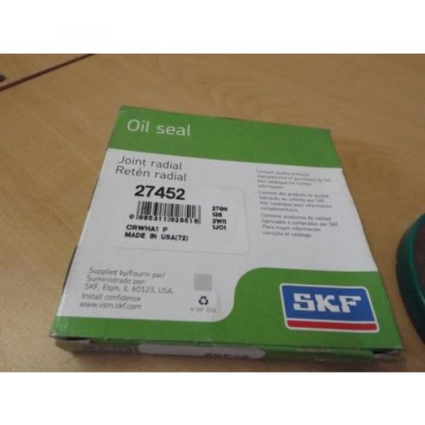 SKF 27452 Oil Seal Joint Radial NIB 270H 136 2WL1 1J01 CRWHA1 P #4 image