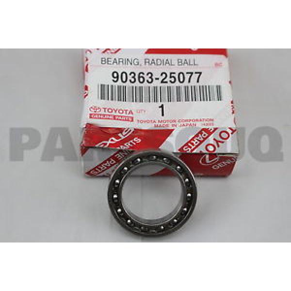 9036325077 Genuine Toyota BEARING, RADIAL BALL 90363-25077 #1 image