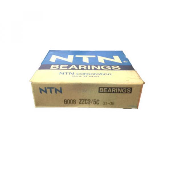 (4 ) ntn 6008 zzc3/c  01-06, Bearings, Roll former #1210 #2 image