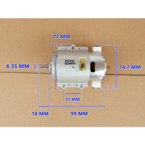 High speed Before the ball bearing DC120V High Power 200W Spindle motor #5 image