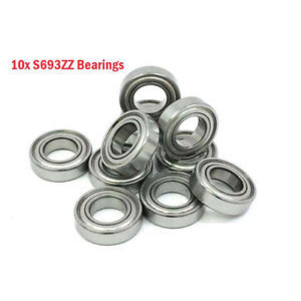 ABEC5 3x8x4mm Bearings for DJI 2212, Eachine Racer 250 Motor (10pcs), FREE SHIP #1 image