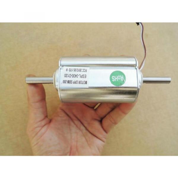 120V 2500RPM 65W High Power Front Rear Ball Bearing Motor Wind Turbine Generator #1 image