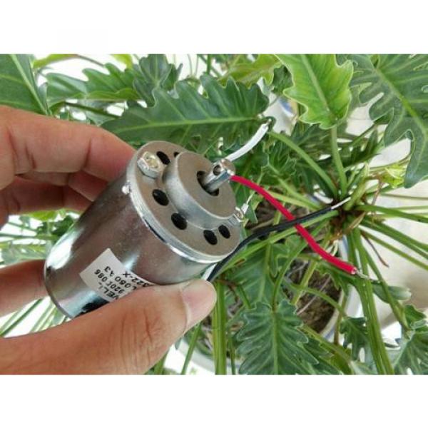 DC120V 3800RPM 15W Double Ball Bearing Carbon Brush Motor Wind Turbine Generator #4 image