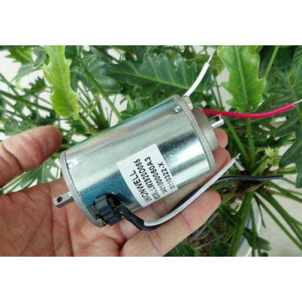 DC120V 3800RPM 15W Double Ball Bearing Carbon Brush Motor Wind Turbine Generator #5 image