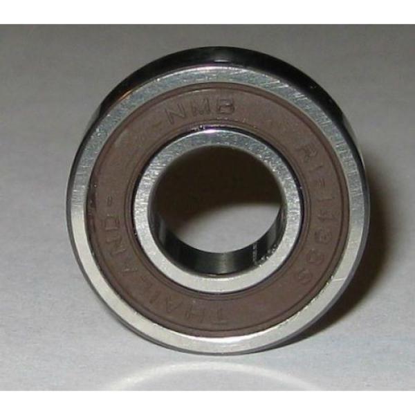 NMB Miniature Ball Bearing - .875&#034; OD - .375&#034; ID - Use w/ RC Model Motor Revcore #2 image