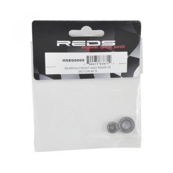 REDMSEG0005 REDS Racing V8 Motor Front &amp; Rear Bearing Set #2 image