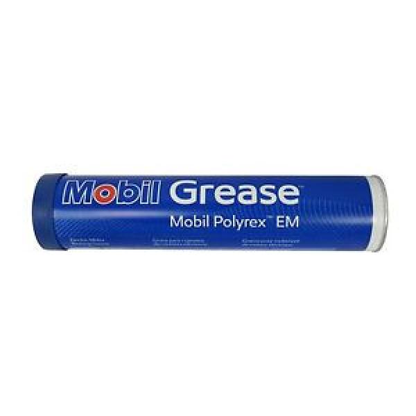 NEW MOBIL POLYREX EM ELECTRIC MOTOR BEARING GREASE BLUE 13.7 OZ. CAN NEW #1 image