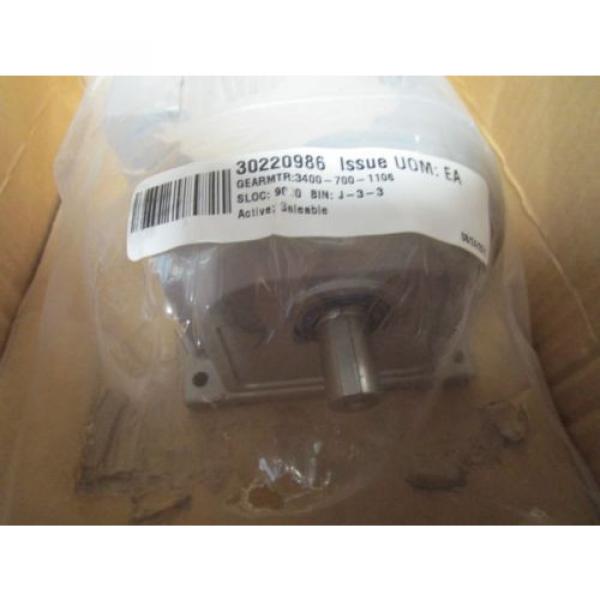 MITSUBISHI GM-S 076-52C GEARED MOTOR 0.2 KW 4P 3PHASE RATIO 1:10, 150/180R/MIN #4 image