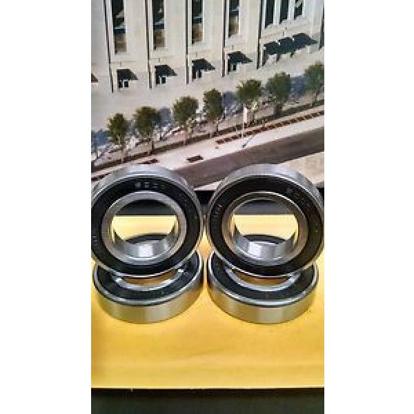 (Qty 4) 6006-2RS Premium  Electric Motor Quality Ball Bearing 30x55x13mm #1 image