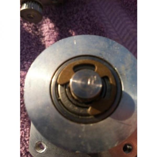 STEPPER STEP MOTOR MOUNT WHEEL BALL BEARINGS SHAFT PULLEY #1 image