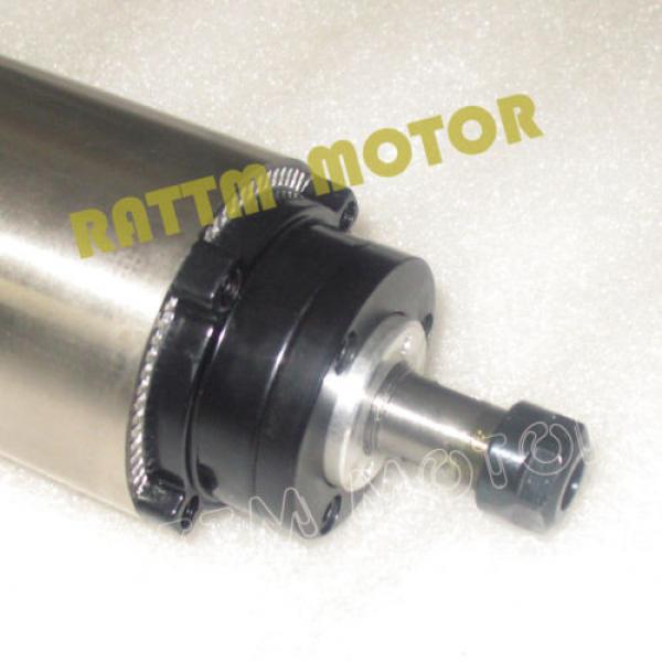 【EU Send&amp;Free VAT】0.8KW AIR-COOLED SPINDLE MOTOR ENGRAVING 4 bearing ER11 #3 image