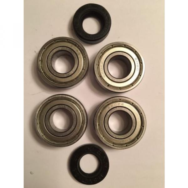 NEW PREMIUM CLUTCH SHAFT CRANK BEARINGS SEALS 49/66/80CC BICYCLE ENGINE KIT #1 image