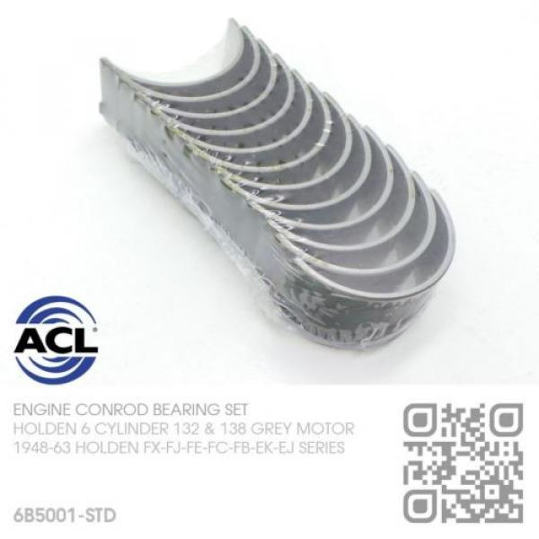 ACL CONROD BEARING SET STANDARD SIZE 6 CYL 138 GREY MOTOR [HOLDEN FB-EK-EJ] #4 image