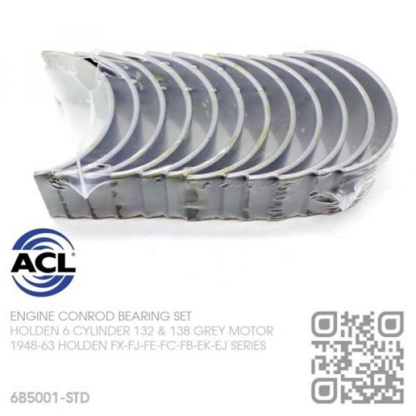 ACL CONROD BEARING SET STANDARD SIZE 6 CYL 138 GREY MOTOR [HOLDEN FB-EK-EJ] #5 image