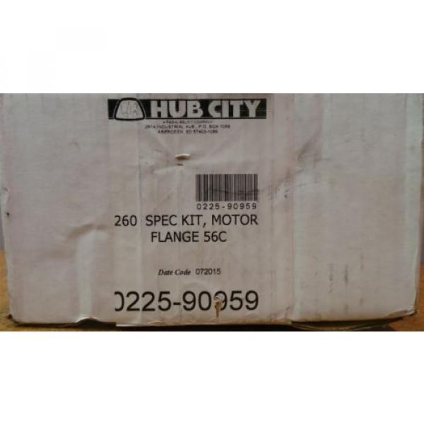 Hub City 260 Spec Kit Motor Flange 56C Block Mounting Bearing Unit #3 image