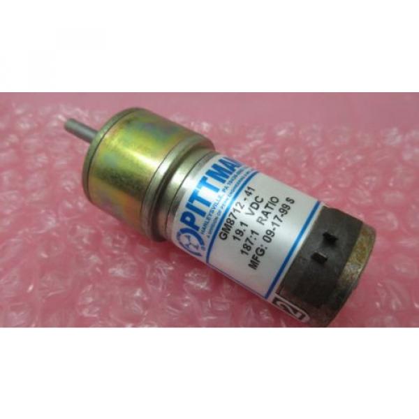 Pittman, GM8712-41, Bearing Engr, Motor, 19.1V, 187:1 Ratio. 412879 #1 image