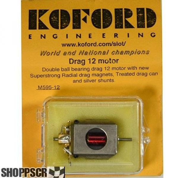 Koford Double Ball Bearing Drag 12 Motor, 46°, w/Shunts, Treated Can #2 image