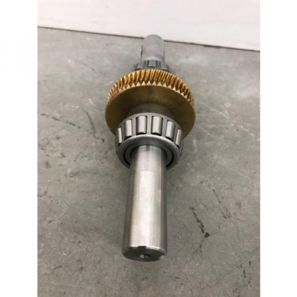 NEW BALDOR ELECTRIC MOTOR GE0013 REPLACEMENT COMPOSITE GEAR W/ SHAFT &amp; BEARINGS #3 image