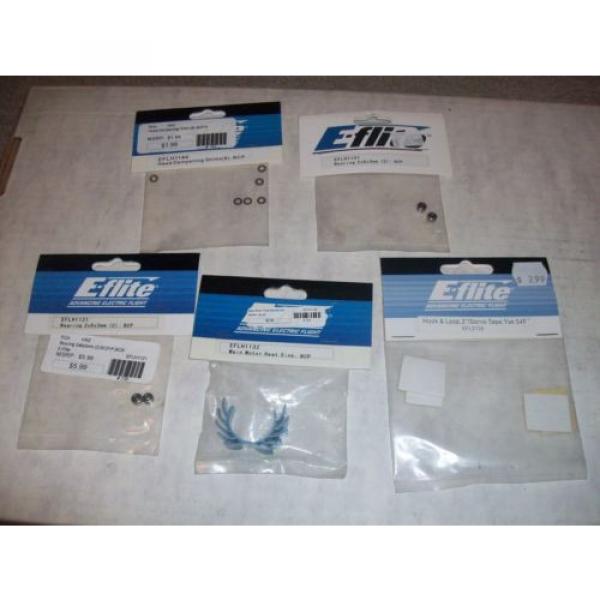 E-Flite Blade CP Lot EFLH1121 Bearing EFLH1144 Shims EFLH1132 Motor Heat Sink #1 image