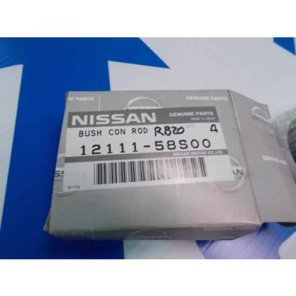 Nissan 12111-58S00 OEM Rod Bearings for RB20DET and RB20DE motors JGY #2 image