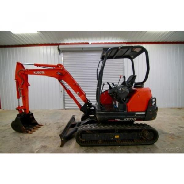 2015 KUBOTA KX71-3SR1 TRACK EXCAVATOR, EXTENDED WARRANTY, AND ONLY 841 HRS! #5 image