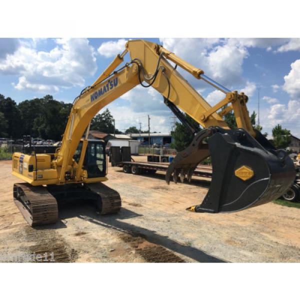 2014 Komatsu PC360LC-10 Track Excavator Full Cab Diesel Excavator Hyd Thumb #5 image