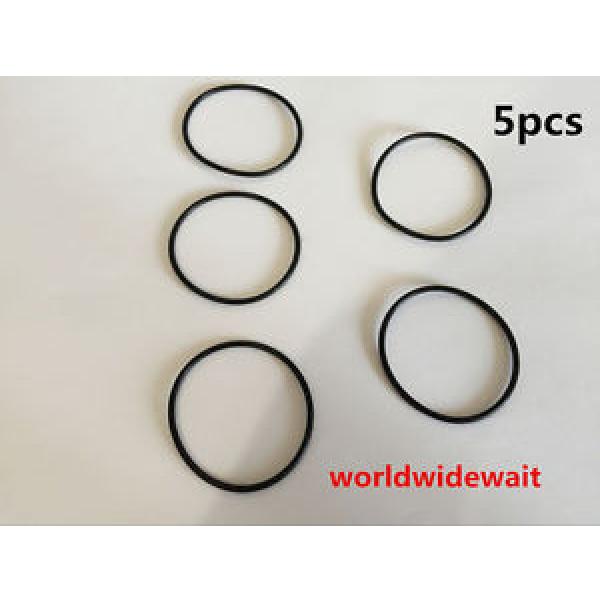 5Pcs 100mm x 2.4mm Black Rubber O Rings Oil Seals Gaskets #1 image