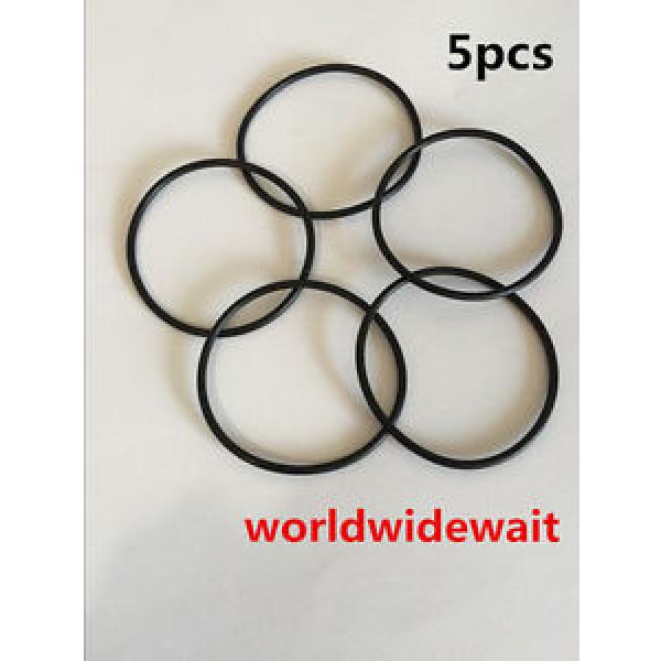 5 X Black Rubber Oil Seal O Ring Sealing Gasket Washers 140mm x 2.4mm #1 image