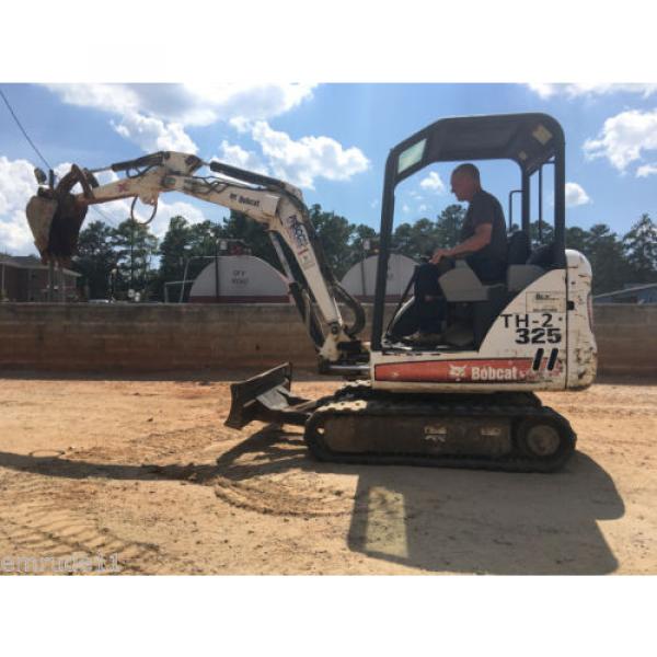 2007 Bobcat 325 TH-2 Mini Excavator Diesel Rubber Track Bob Cat Excavator #3 image