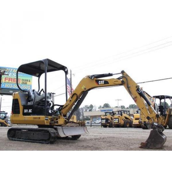 2012 CATERPILLAR 301.8C MINI EXCAVATOR- EXCAVATOR- LOADER- CRAWLER- CAT- 26 PICS #1 image