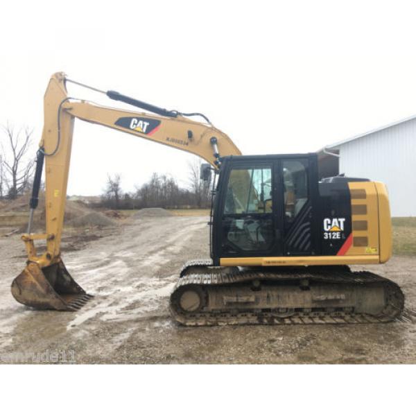 2013 Cat 312E L Hydraulic Excavator Diesel Cab Steel Track Caterpillar 312 #1 image