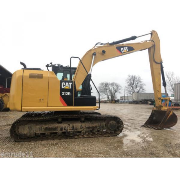 2013 Cat 312E L Hydraulic Excavator Diesel Cab Steel Track Caterpillar 312 #2 image