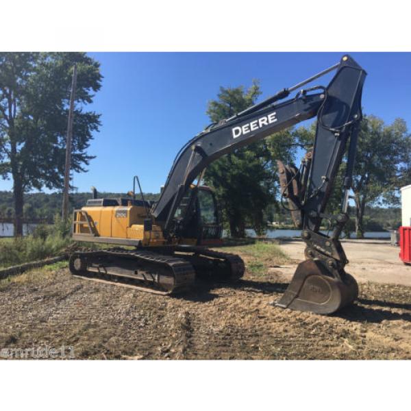 2014 John Deere 210G Track Excavator Full Cab JD Diesel Excavator Hyd Thumb #5 image