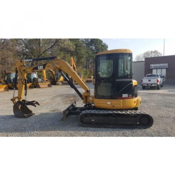 2004 Caterpillar 305C CR Mini Excavator - A/C Cab; Radio; Blade; 1505 hours #1 image